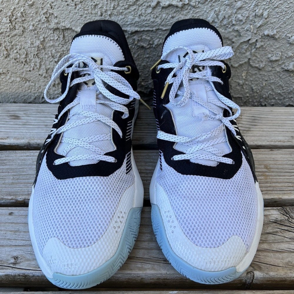Adidas Shoes Men Size 13.5 DON Issue 1 White Donovan Mitchell DON Basketball - Picture 11 of 12